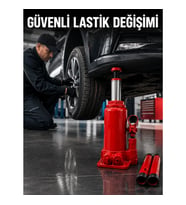 Mey İthalat® Kolay Pompalama Mekanizmalı Pratik Şişe Kriko