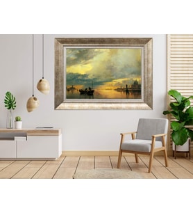Gümüş Çerçeveli dekoratif Tablo as1225