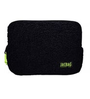 Jacbag Teddy Siyah/Sarı Peluş Erkek Çocuk Tablet Çantası (Çok Renkli)