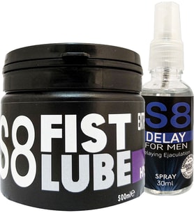 Stimul8 500Ml Büyük Boy Fist Lubelubrikantkrem + Stimul8 30 Ml Deııay Sprey