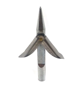 Bullshark Power Çift Kanatlı Zıpkın Şiş Ucu (Metal)
