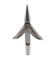 Bullshark Power Çift Kanatlı Zıpkın Şiş Ucu (Metal)