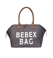 Bebex Bag-P Plus Organizatör  Anne Bebek Bakım Çantası A.Gri (Açık Gri)