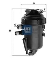UFI 5512500 Yakit Filtresi 13179060 813040