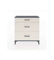 Arges Şifonyer 3 Çekmeceli 88x30x96 Antrasit-Aytaşı