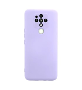 Tecno Camon 16 Kılıf Nano içi Kadife Silikon - Lila