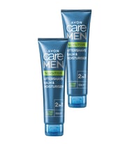 Avon Care Men Sensitive 2'si 1 Arada Tıraş Sonrası Balsam ve Nemlendirici 100 Ml. İkili Set