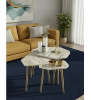 Floransa Zigon 3'lü Sehpa Seti