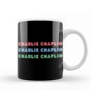 Charlie Chaplin Quotes Art Gift   Vintage Retro Style Kupa Bardak Porselen
