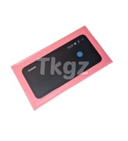 Tkgz Huawei Uyumlu P20 Lite Arka Pil batarya Kapağı (CAM KAMERA LENSİ) SİYAH
