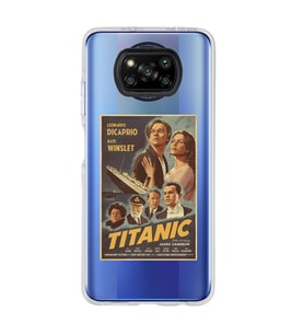 Poco X3 Pro / X3 NFC Uyumlu Titanic Tasarımlı Şeffaf Telefon Kılıfı