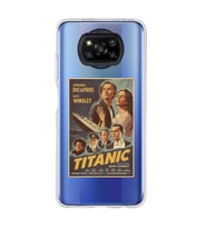 Poco X3 Pro / X3 NFC Uyumlu Titanic Tasarımlı Şeffaf Telefon Kılıfı