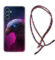 Samsung A23 A31 A32 A50 A51 A52 A53 A70 Kılıf Boyun Asklı Rasta Silikon Kartal 1622