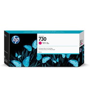 HP 730 Magenta Kırmızı 300 Ml Plotter Kartuşu P2V69A (Beyaz)