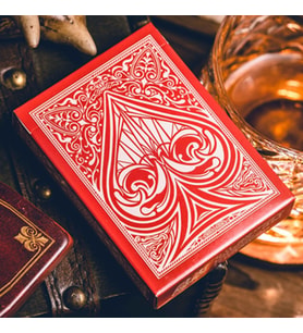 King Star Sanctuary Red Premium Oyun Kağıdı Limited Edition iskambil Kartları