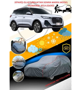 CarGuard Tüm SUV Araçlar ile uyumlu  Lüks Araba Brandası Miflonlu Branda Oto Çadır Örtü