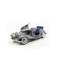 1936 Model Mercedes-Benz 500 K Typ Special Roadster Araba 1:18 Ölçekli - Mavi Su Dünyası (Çok Renkli)