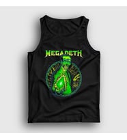 Presmono Unisex Siyah Shine Megadeth Atlet 66020tt