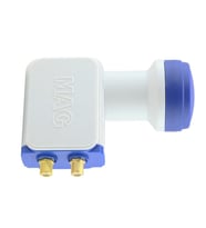 Mag 2 Çıkışlı İkili Çiftli Lnb Elembi Gold Başlıklı-4k Ultra Hd