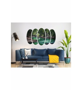 NEHİR ORMAN AĞAÇLIK MDF TABLO-2200