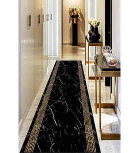 Siyah Gold Kaymaz Özel Ölçü Rulo Yolluk AR312