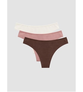 LCW DREAM Pembe Tanga Külot 3'lü