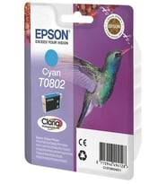 Tonersepeti Epson T0802 C13T08024020 Orjinal Mavi Kartuş