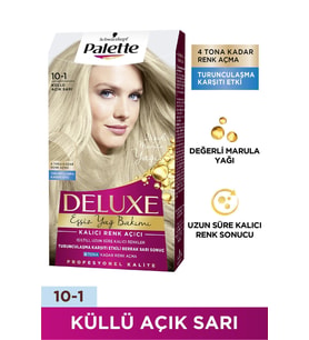 Palette Deluxe Saç Boyası 10-1 Küllü Açık Sarı