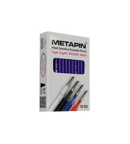 Metapin Isı ile Silinebilen Uçan Refill Kalem İçi Mavi (0.7 mm) - 50 Adet
