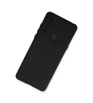 TCL 20 SE Kılıf First Silikon - Siyah
