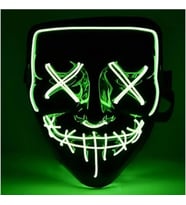 Dodes LED Işıklı Yeşil Maske