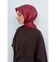 Armine Saf İpek Sura Eşarp-2026 İlkbahar-Yaz- 95130D (Bordo)