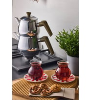 Perotti Mercan 6'lı Borosilikat 200 Ml Çay Bardağı Keyf-i Ala