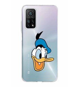 Xiaomi Mi 10 T Pro Uyumlu Kapak Donald Duck Tasarımlı Şeffaf Silikon Kılıf