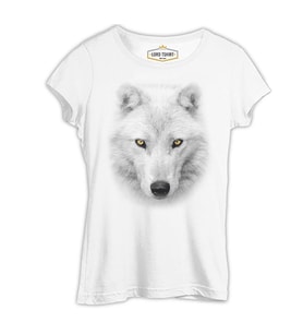 In White - Kurt Beyaz Kadın Tshirt