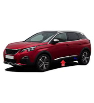 Peugeot 3008 Yan Kapı Çıtası Kromu Nikelajı 2016 Sonrası