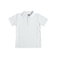 Unisex Çocuk Polo Yaka Kısa Kol Okul T-shirt