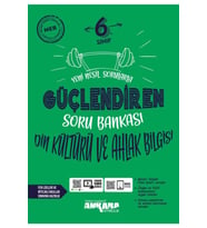 Ankara Yayıncılık 6. Sınıf Din Kültürü Güçlendiren Soru Bankası (Çok Renkli)