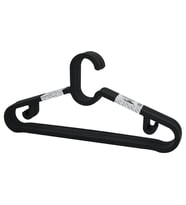 10PCS PLASTİK - ANTRASİT GRİ ELBİSE ASKISI (5343)