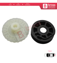 Land Rover Freelander MK1 1997-2006 CVH101150 İçin Arka Bagaj Cam Kriko Makara Freze Dişli Seti