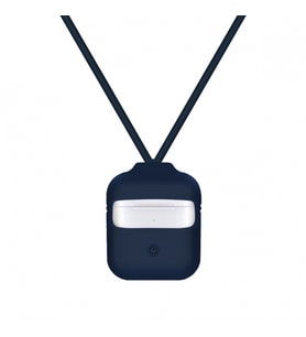 Blogy AirPods ile Uyumlu Silikon Kılıf Blue Horizon