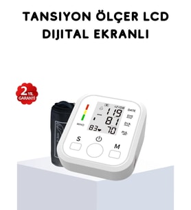 Üst Koldan Ölçüm Dijital Aleti – Ihb Aritmi Uyarılı Çift Hafızalı