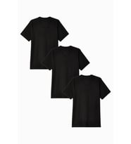 Kadın V Yaka Tshirt SPR24TSK40-3 (Siyah)