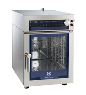 Electrolux Professional Kompakt, Elektrikli Konveksiyon Fırın, 6gn1/1, Direkt Buharlı Ve 11 Kademeli Nem Ayarı, Otomatik Temizleme Fonksiyonu Dahil, Sağdan Menteşeli Kapı ECD061WR
