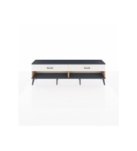Arges TV Ünitesi 2 Çekmeceli  176x30x51 Çam-Antrasit/Aytaşı