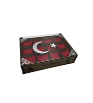 Ahşap Kişiye Özel Yastıklı Saat Kutusu, Aksesuar Kutusu, Kişiselleştirilebilir Düzenleryici Kutu