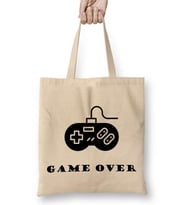 Gamer Game Over Bez Çanta Uzun Saplı
