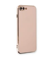 Microsonic Apple iPhone 7 Plus Kılıf Olive Plated Pembe