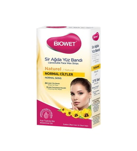 Bıowet Sir Ağda Yüz Bandı 27 Li Naturel Normal Ciltler