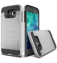 Verus Galaxy S6 ile Uyumlu Case Verge Kılıf Light Silver